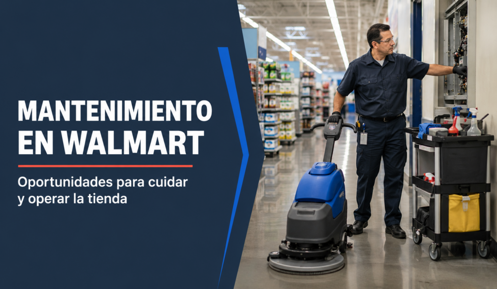 Trabajar en mantenimiento Walmart
