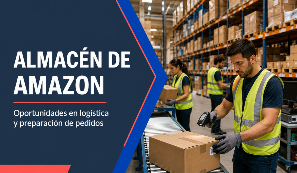 Trabajar en un almacén de Amazon