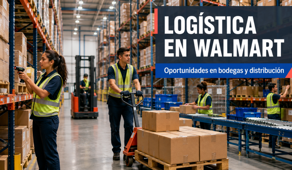 Vacantes en logística Walmart